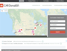Tablet Screenshot of cardonationguide.com